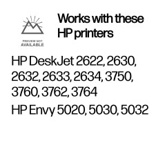 HP 304 Sort 120 sider Blæk N9K06AE 301